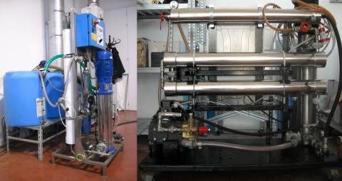 RO plant (CS4) zusammen