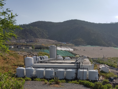 genova leachate treatment plant (CS4) quer